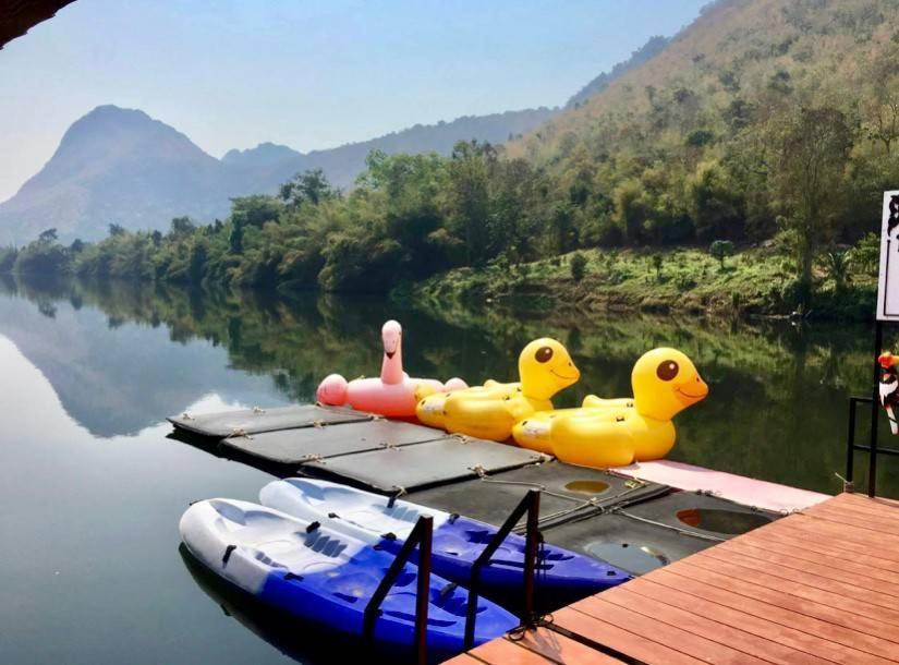 River Hill Side Resort Ban Tha Thong Mon Exterior foto